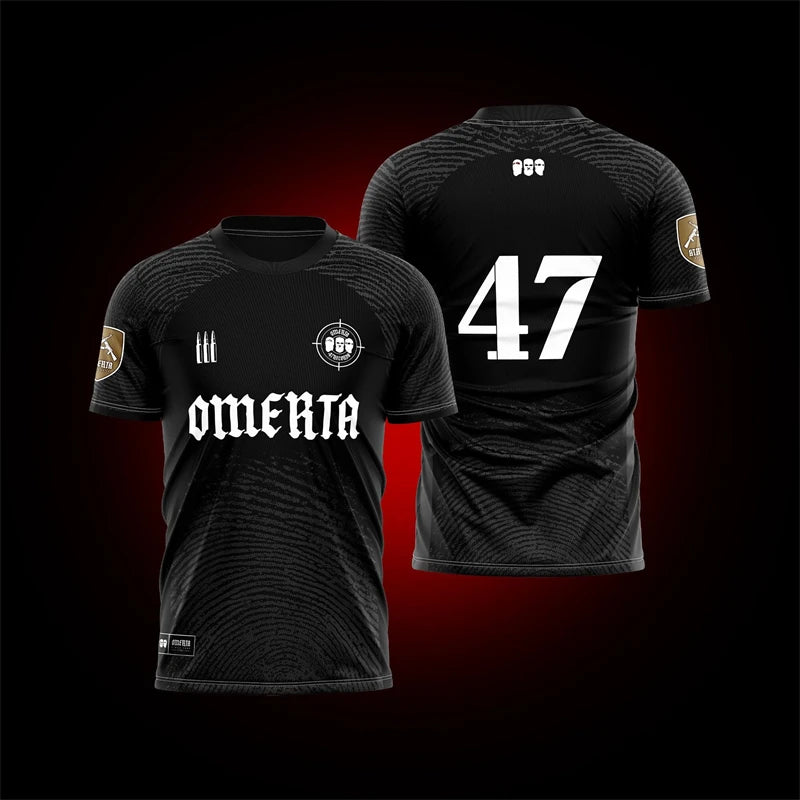 Maillot Mars Omerta blanc/noir